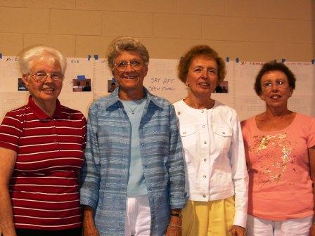 Winners 1/2 (tie) Strat C Sunday 0-1500 Swiss Teams: Evelyn Cleary - Jan Green - Florence Liittjohann - Jamalee Mellinger, Fort Morgan CO